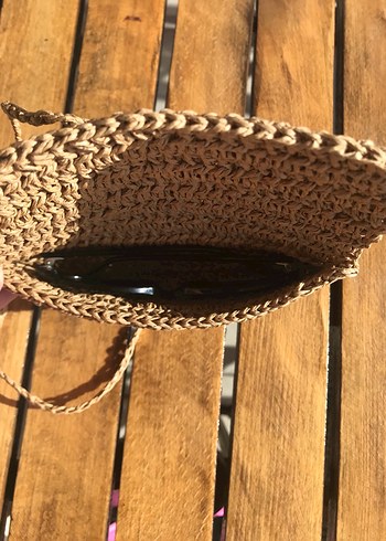 Örgü hasır gözlük kabı - Görsel 3