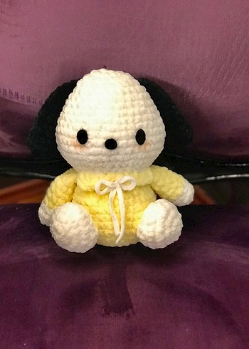 Pochacco Örgü Oyuncak Köpek - Görsel 3