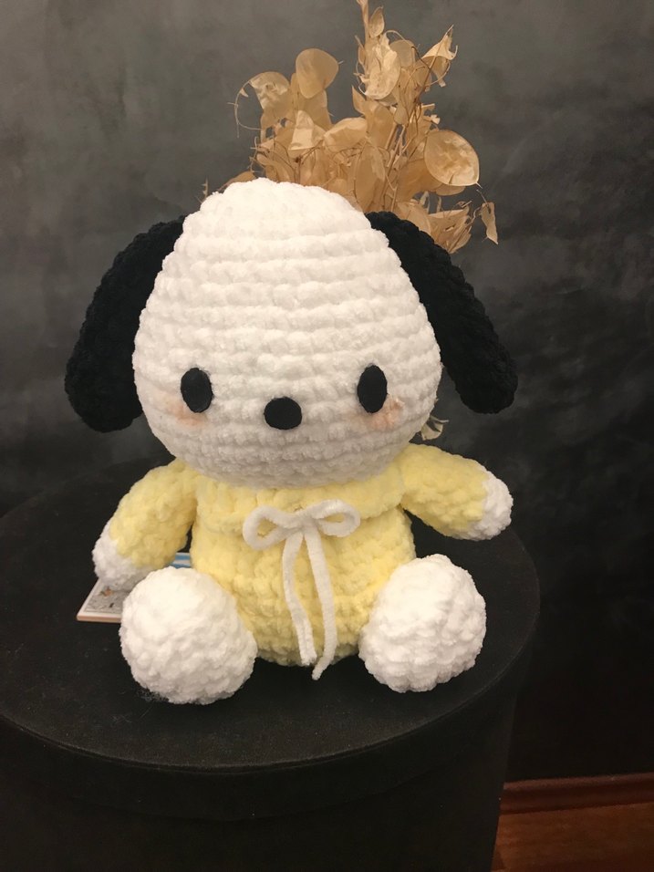 Pochacco Örgü Oyuncak Köpek - Görsel 2