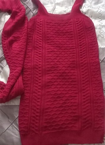 Örgü elbise - Görsel 4