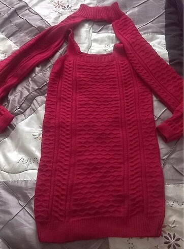 Örgü elbise - Görsel 5