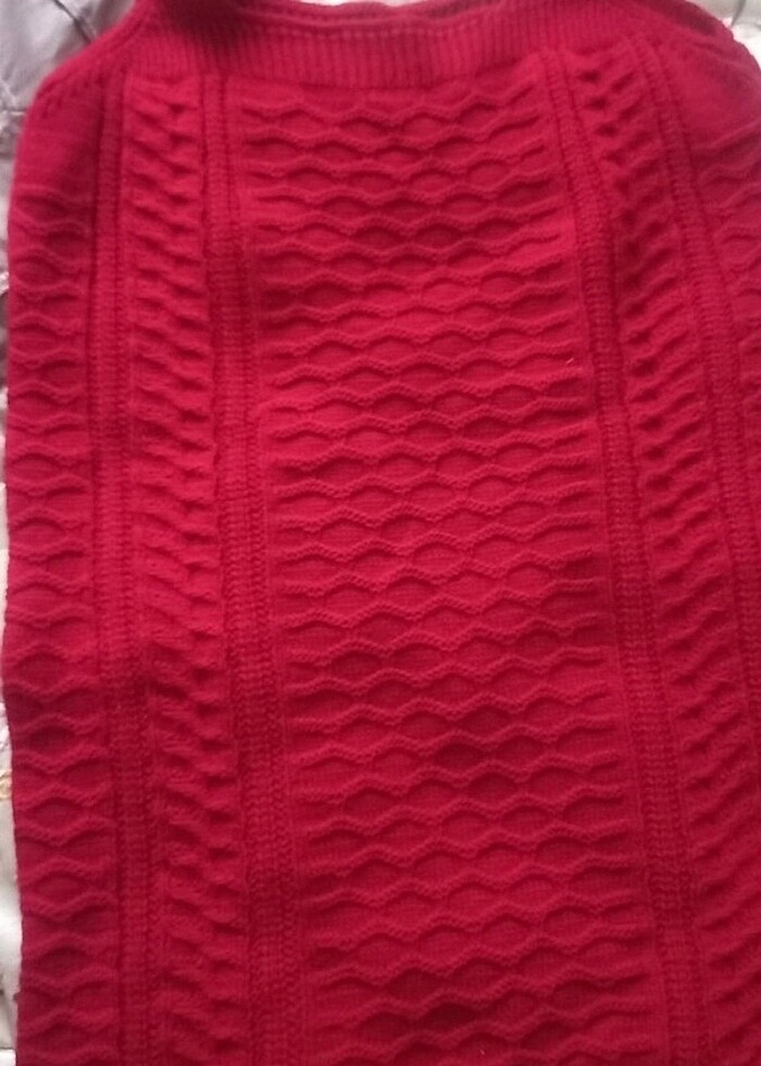 Örgü elbise - Görsel 2