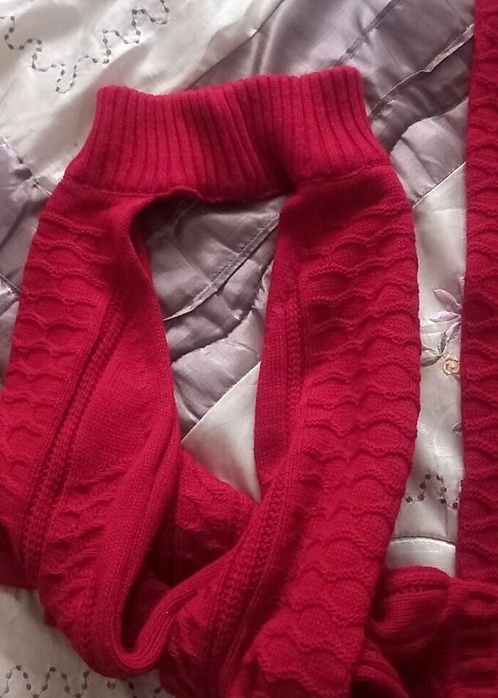 Örgü elbise - Görsel 3