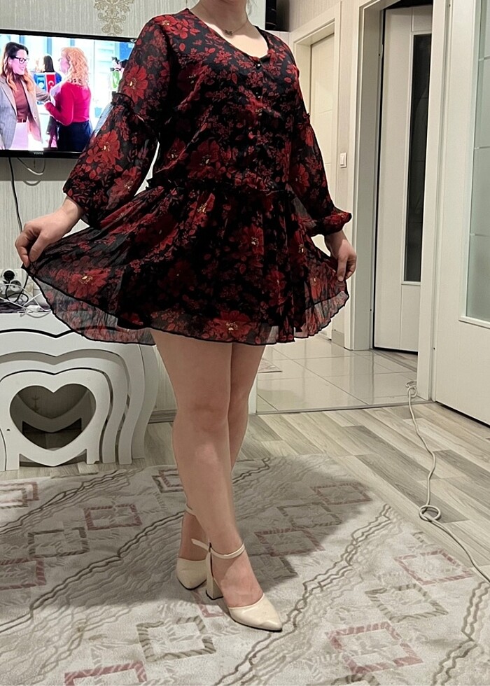 Mini elbise - Görsel 2