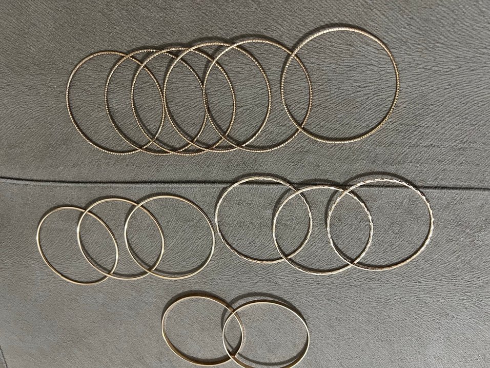 Altın Renk Kadın Bileklik - Görsel 4