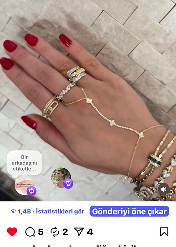 Çelik ve altın kaplama takılar - Görsel 2