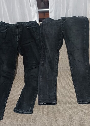 29 Beden gri Renk 3 adet Kot pantolon