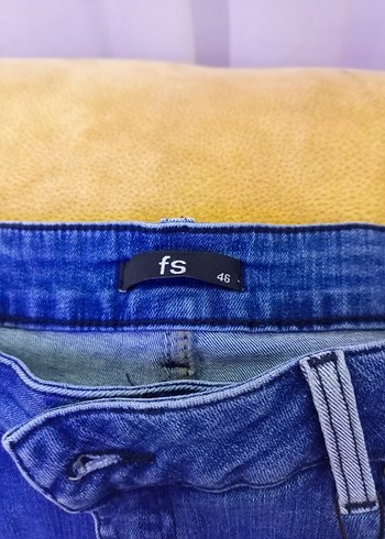 Faik Sönmez Kadın Mavi Denim Mini Şort etiket yarı fiyatına
