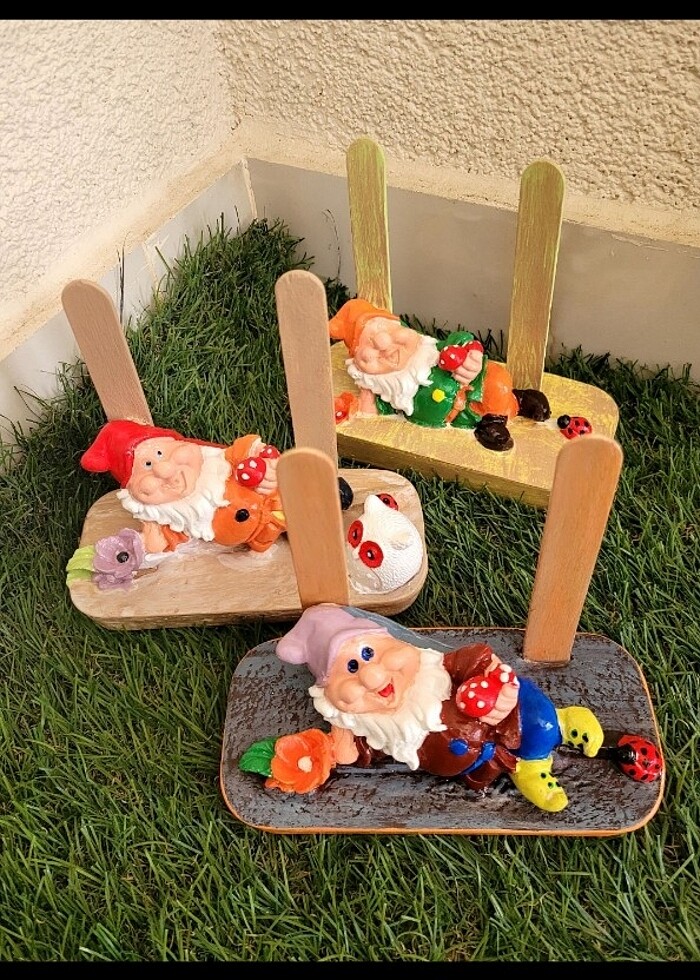 1 Adet Sevimli Cüce Notluk Resimlik - Görsel 2