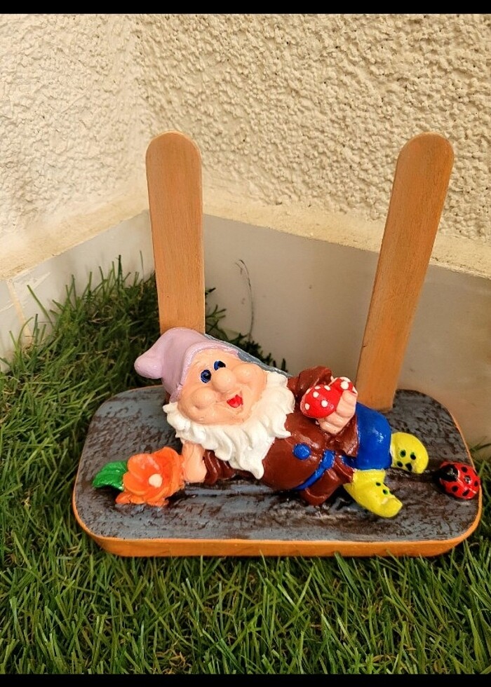 1 Adet Sevimli Cüce Notluk Resimlik - Görsel 3