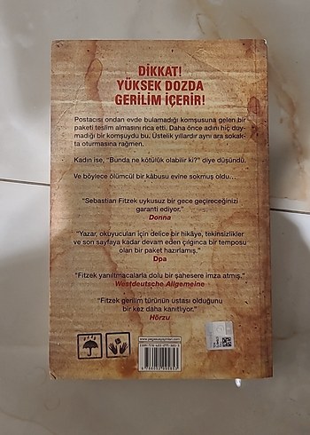 Sebastian Fitzek - Paket Psikolojik Gerilim Romanı - Görsel 2