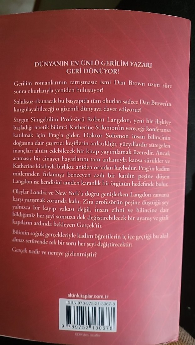 Dan Brown - Sırların Sırrı Romanı - Görsel 3