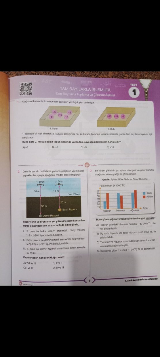 Matematik Soru Bankası 7.sınıf - Görsel 3