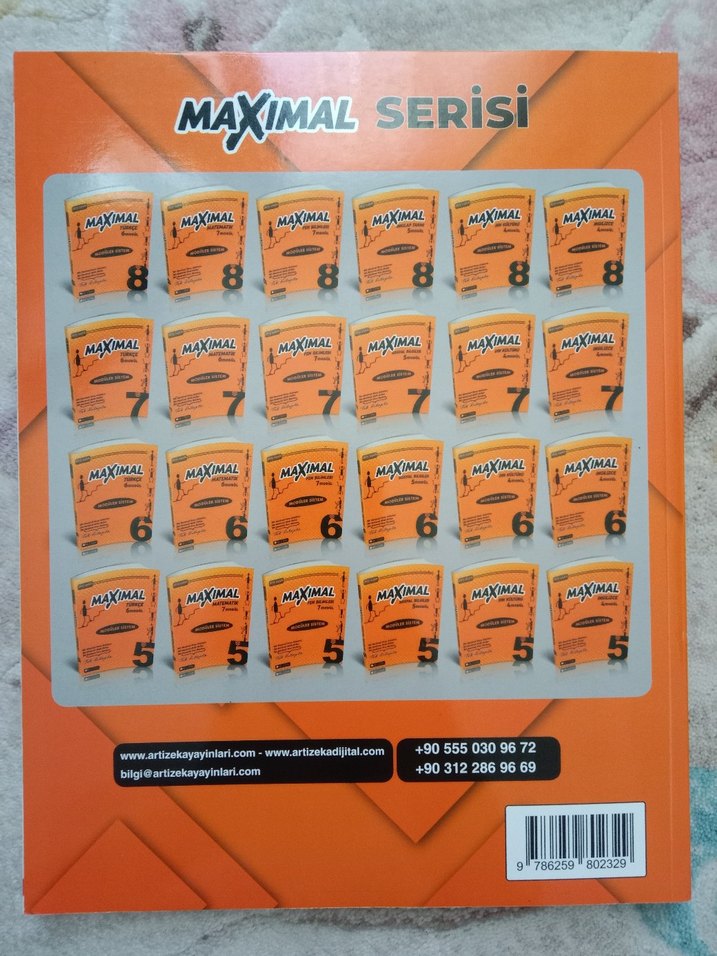 Maximal 8. Sınıf Matematik Soru Bankası B - Görsel 2