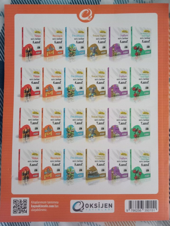 Oksijen Zihin Açar 7. Sınıf Matematik Soru Bankası - Görsel 2