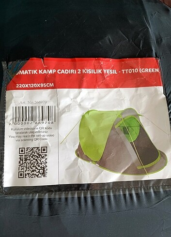  Otomatik Kamp çadırı