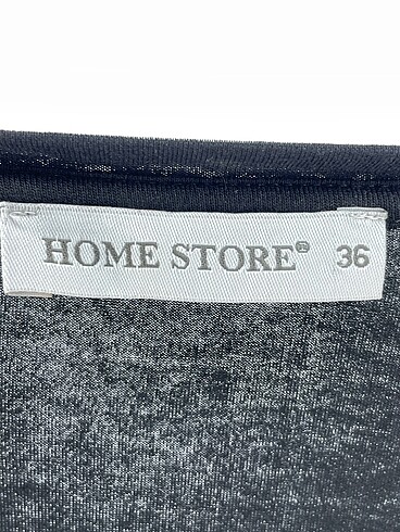 36 Beden siyah Renk Home Store T-shirt %70 İndirimli.