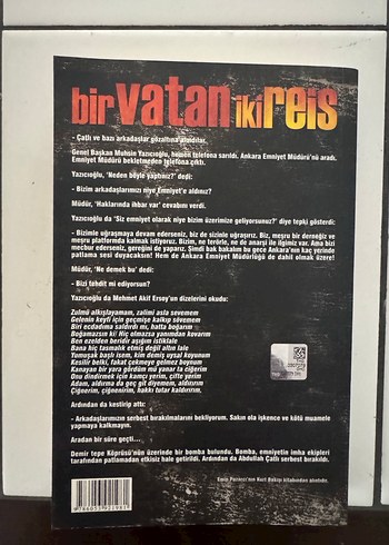 Bir Vatan İki Reis - Çınar Özkan - Görsel 2