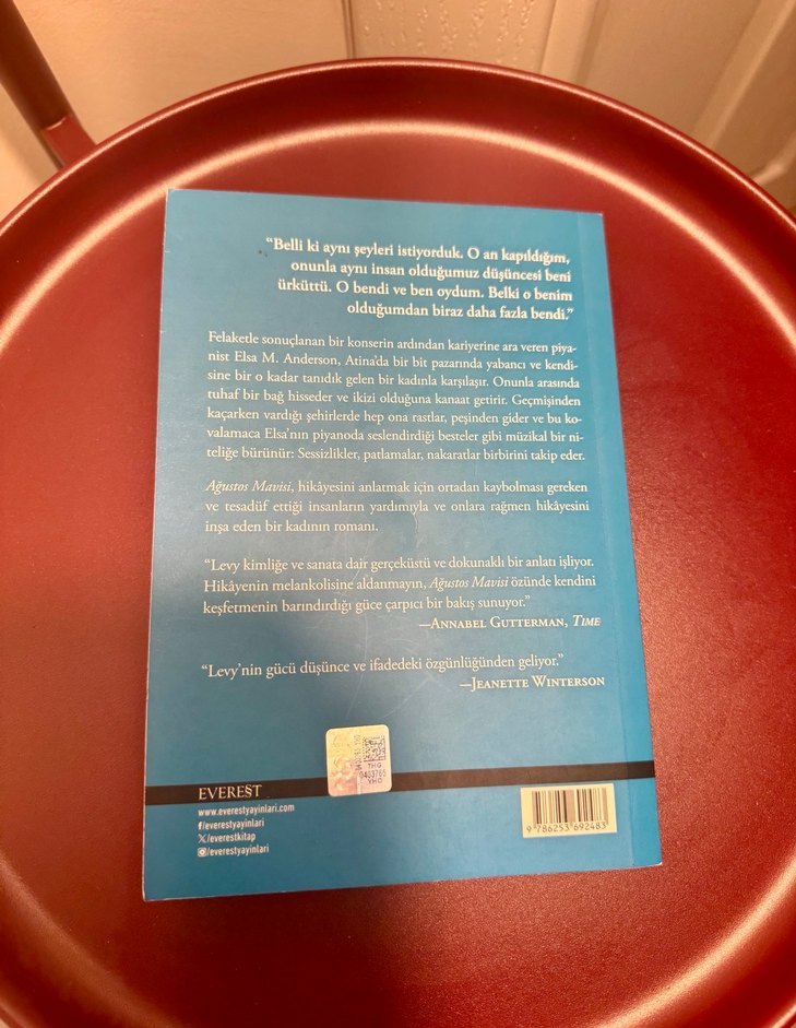 Deborah Levy - Ağustos Mavisi Roman - Görsel 2