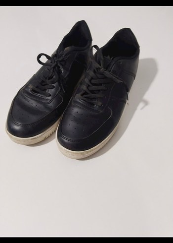 Siyah Basic Kadın Sneakers - Görsel 2