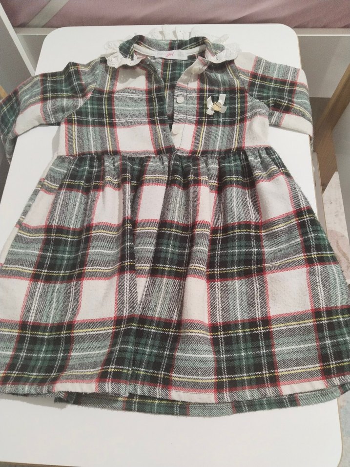 Bohem Tarz Gri Kız Çocuk Gömlek 2 3 yasa uygun - Görsel 2