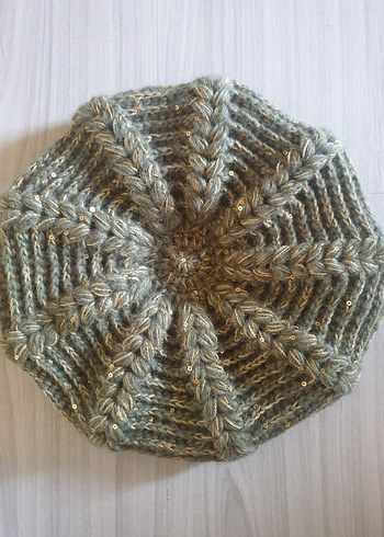 Bohem Örgü Kadın Bere - Görsel 8