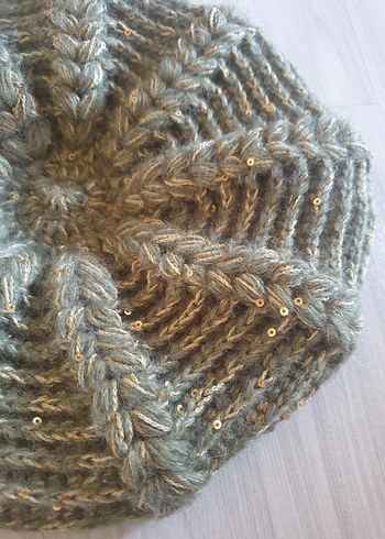 Bohem Örgü Kadın Bere - Görsel 5