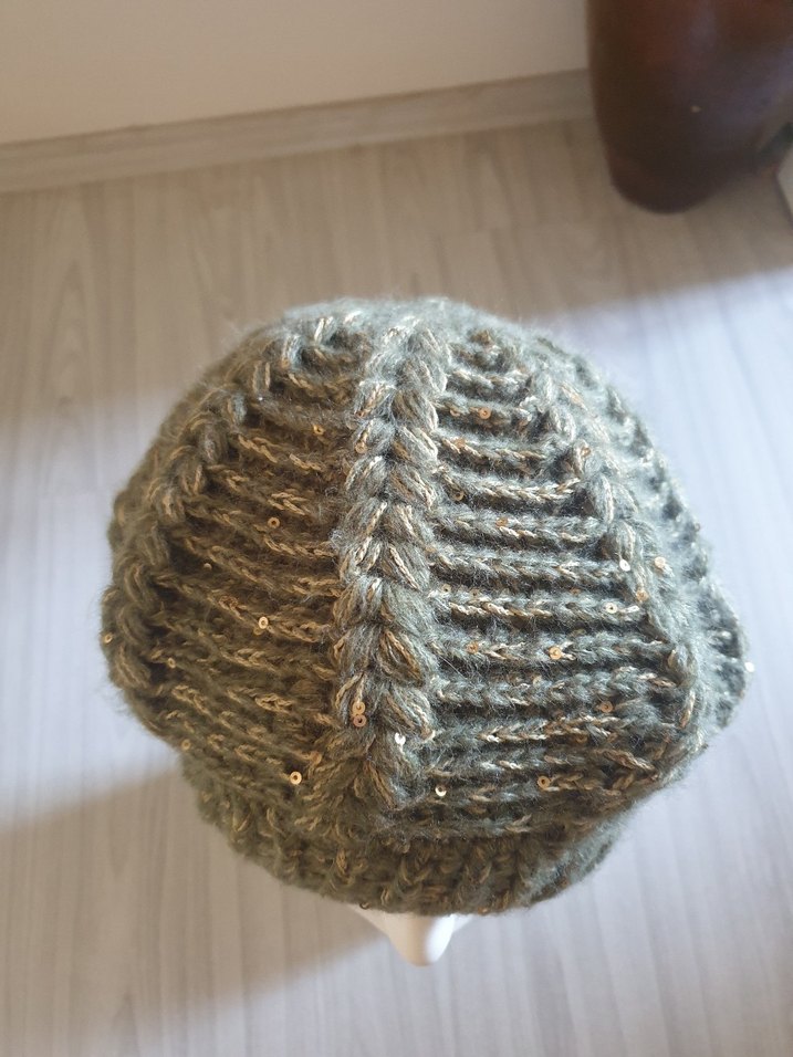 Bohem Örgü Kadın Bere - Görsel 2