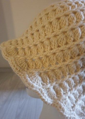 Krem Örgü Kadın Şapka
Kışlıktır - Görsel 5