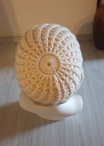 Krem Örgü Kadın Şapka
Kışlıktır - Görsel 2