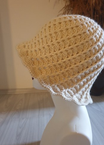 Krem Örgü Kadın Şapka
Kışlıktır - Görsel 8