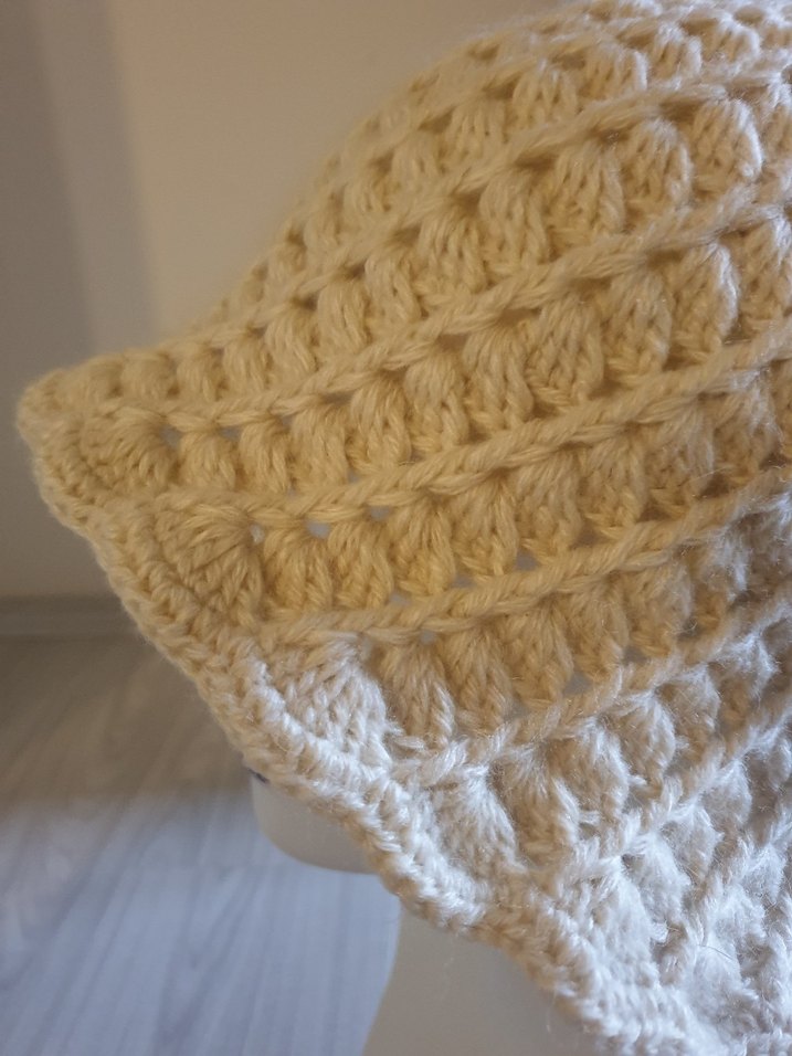 Krem Örgü Kadın Şapka
Kışlıktır - Görsel 5