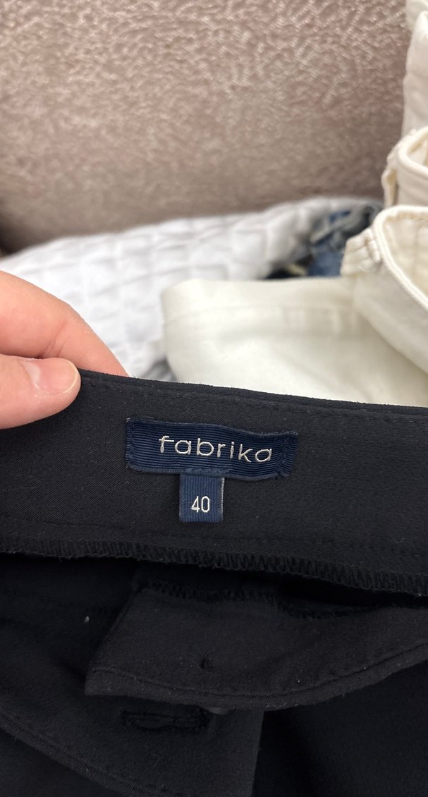 Fabrika Siyah Kadın Kumaş Pantolon - Görsel 2