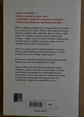 Türkiye ABD İlişkileri (Kırılgan İttifaktan Model Ortaklığa)