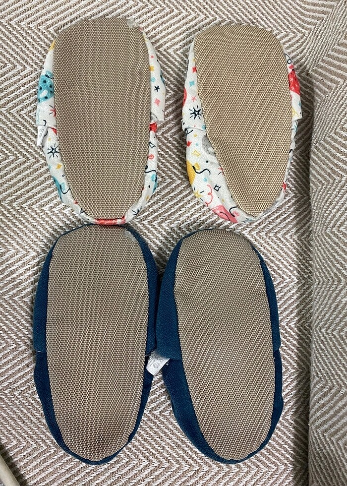 Bebek ikili ev ayakkabısı patik - Görsel 2