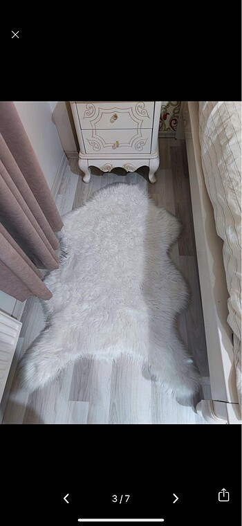 Madame Coco Madame coco peluş koyun post halı