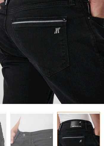 Mavi Marcus Gri Pro Jean Pantolon - Görsel 6