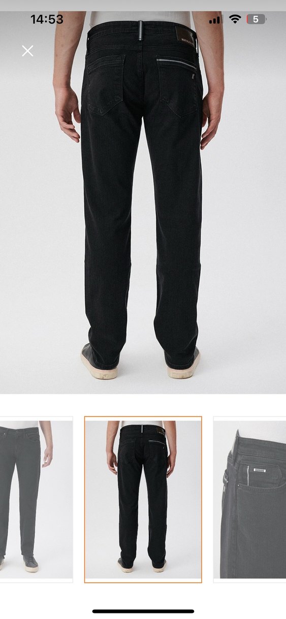 Mavi Marcus Gri Pro Jean Pantolon - Görsel 2