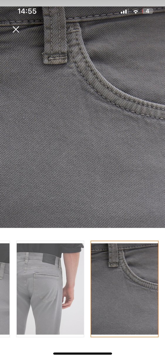 Mavi Marcus Black Koyu Gri Gabardin Pantolon - Görsel 4