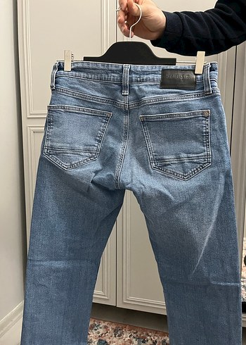 Erkek Gri Mavi Normal Boy Denim Jean - Görsel 2