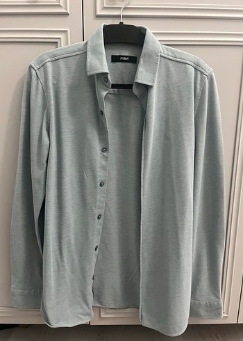 Mavi Gri Erkek Regular Fit Uzun Kollu Gömlek - Görsel 2