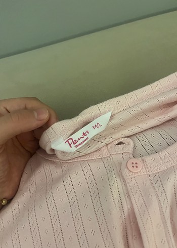 Penti pembe ev hırkası - Görsel 4