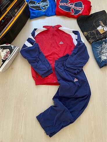 Orjijnal adidas takım pislick rap Ecko y2k