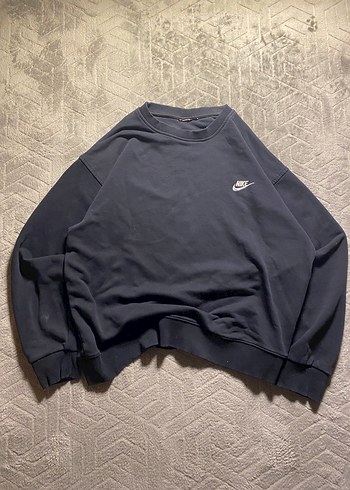 Nike Siyah Oversize Kadın Sweatshirt