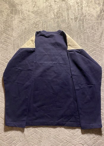 m Beden mavi Renk Adidas Erkek Mavi Gri Sweatshirt