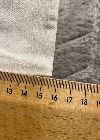 26 Beden beyaz Renk Beyaz Kadın Denim Pantolon Midi Boy