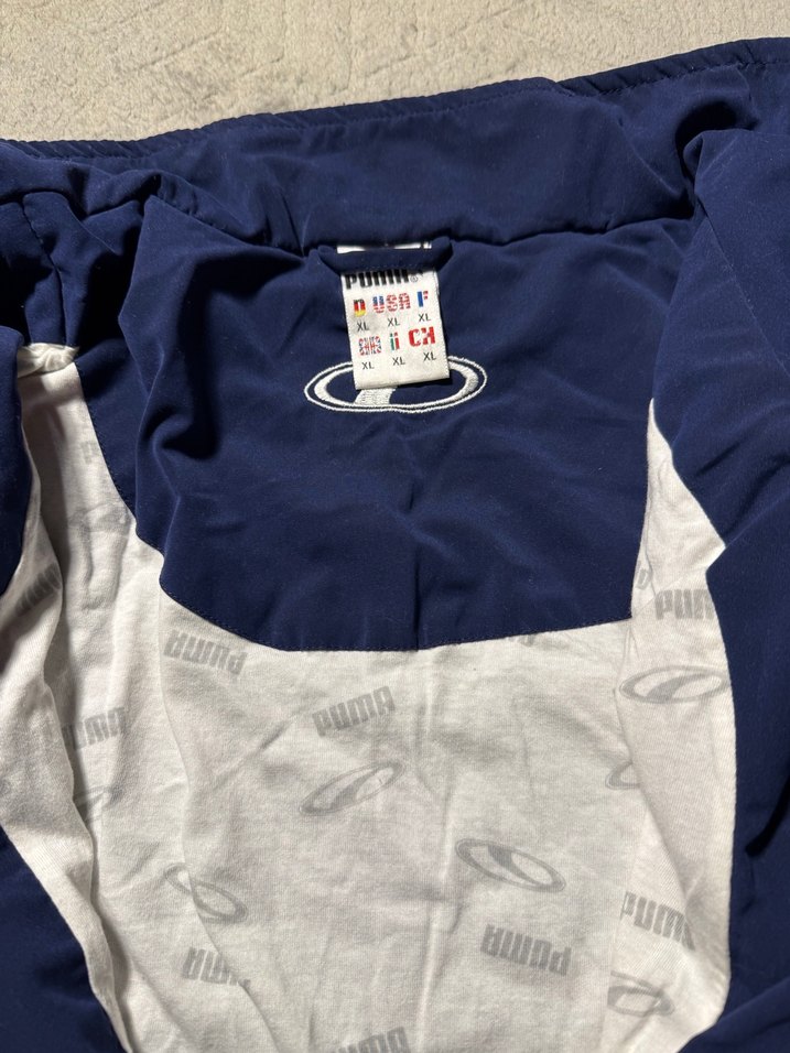 Puma Lacivert Kırmızı Eşofman Takımı - Görsel 3