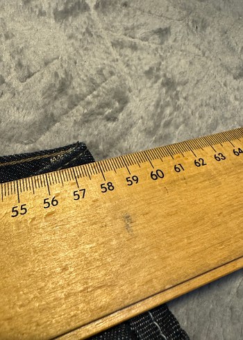 Erkek Lacivert Loose Fit Kot Pantolon - Görsel 8