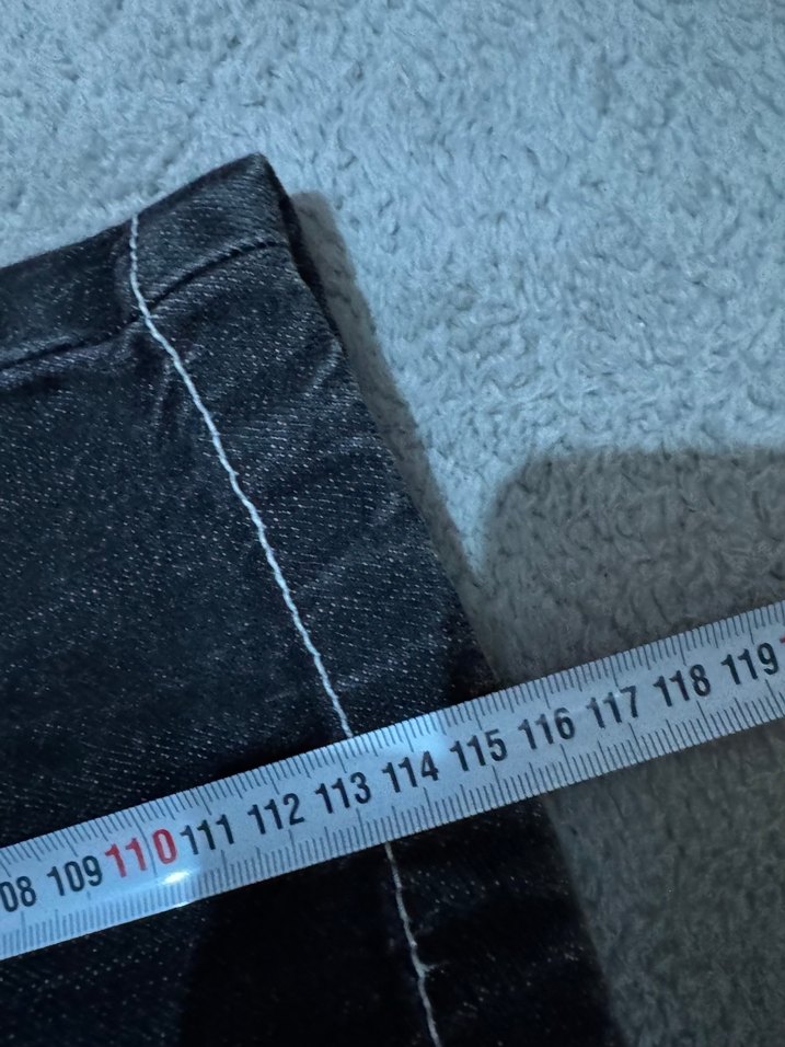 Gri Salaş Kesim Midi Kot Pantolon - Görsel 5