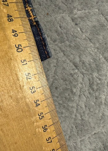 Nakışlı Koyu Lacivert Jean - Görsel 7